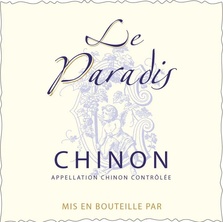 Chinon Le Paradis Bottle