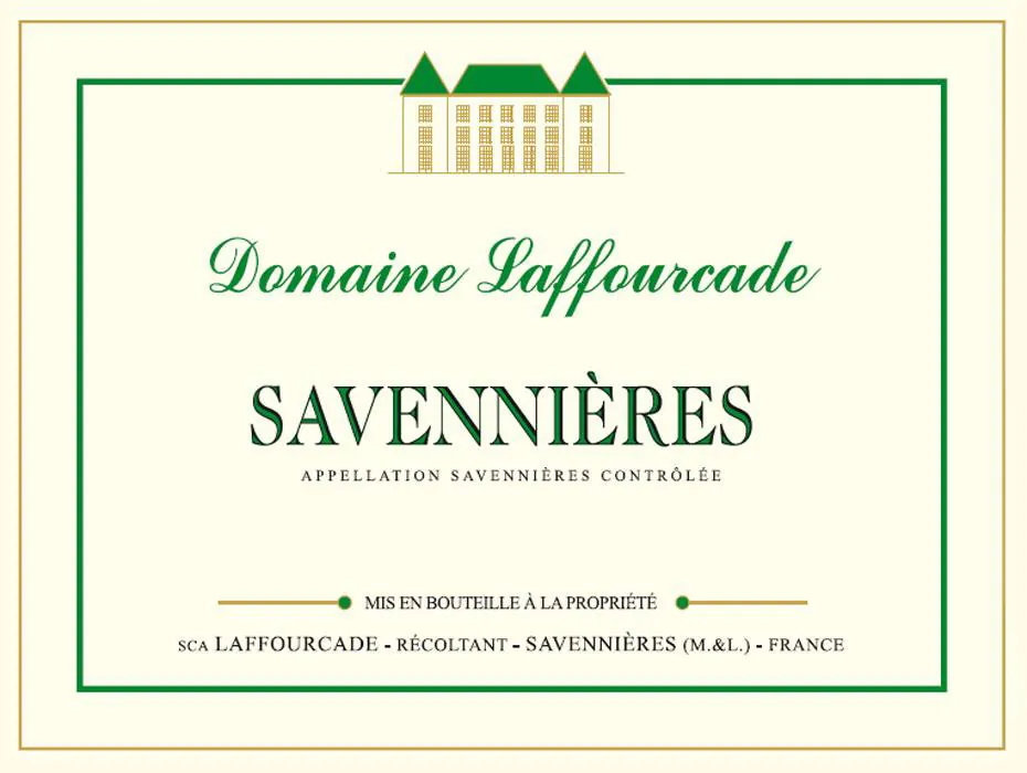 Laffourcade Savennieres Bottle