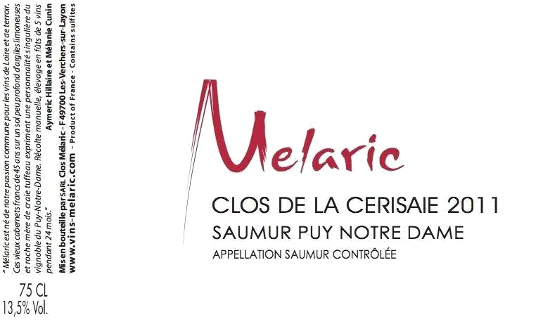 Saumur Puy-Notre-Dame Clos de la Cerisaie Bottle