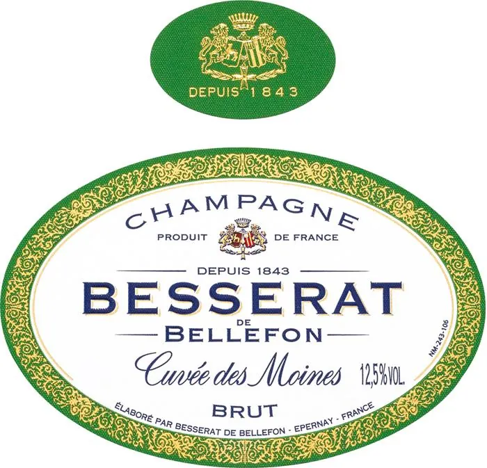 Cuvee des Moines Brut Bottle
