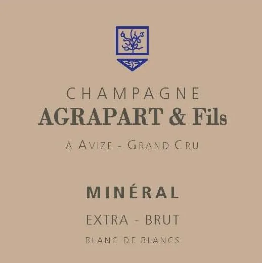 Champagne Mineral Extra Brut Grand Cru Blanc de Blancs Bottle