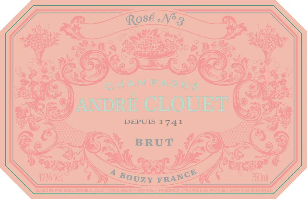 Brut Rose No. 3 Bottle