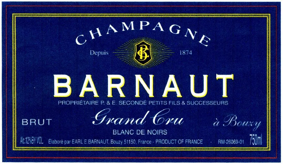 Blanc de Noirs Brut Bottle