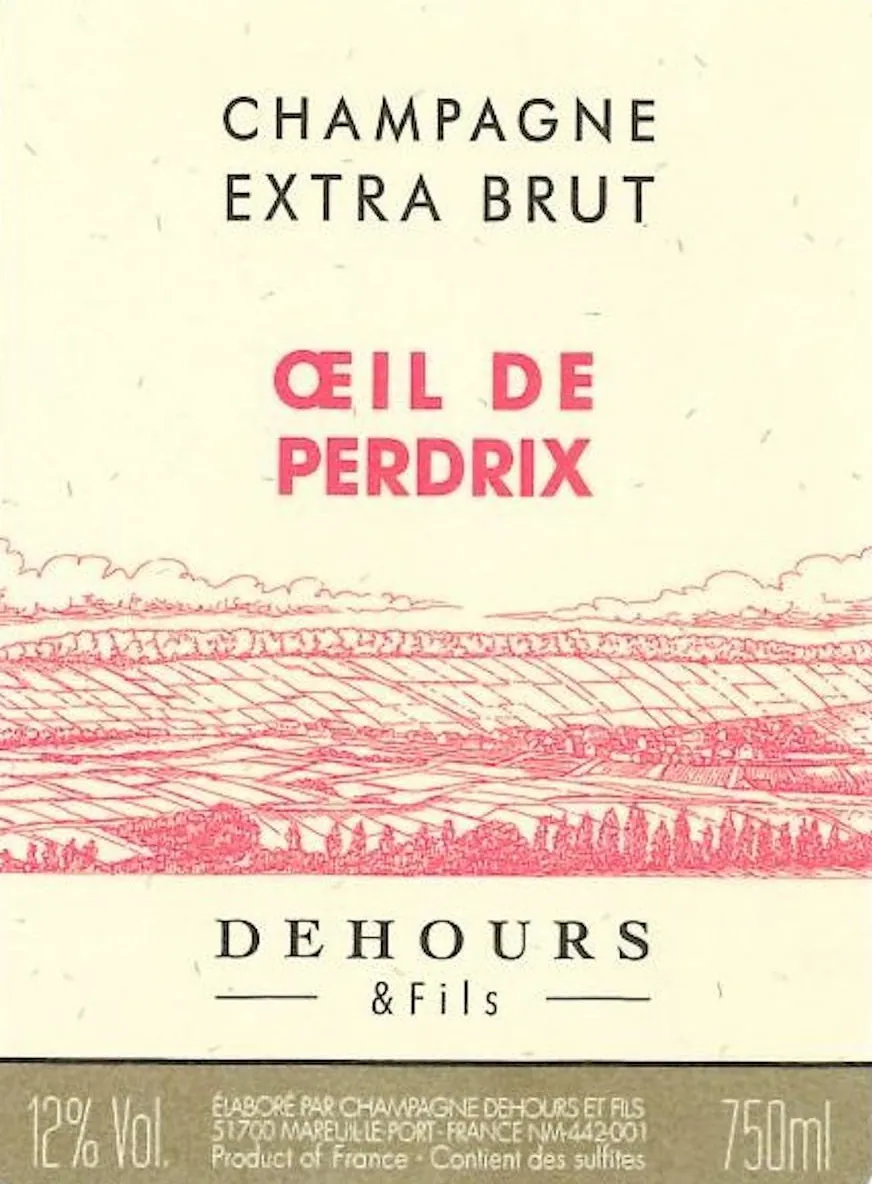 Oeil de Perdrix Rose Extra Brut Bottle