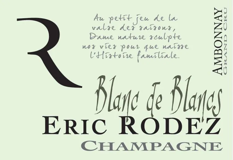 Extra Brut Grand Cru Blanc de Blancs Bottle