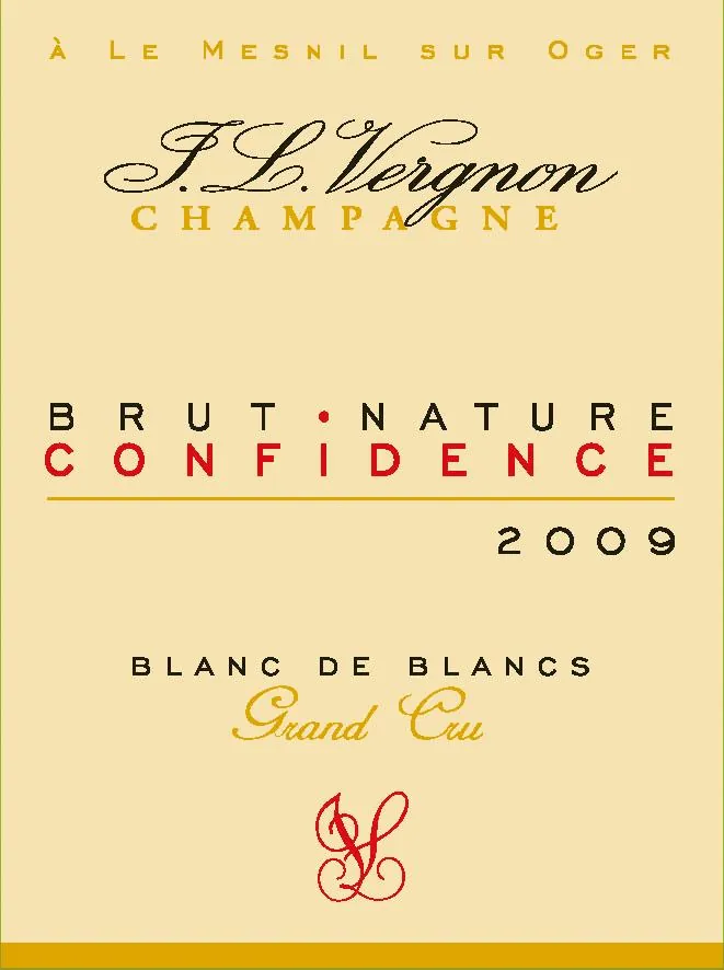 Confidence Brut Nature Millesime Blanc de Blancs Bottle