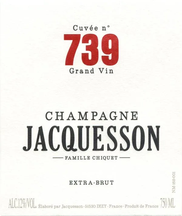 Cuvee 739 Extra Brut Bottle