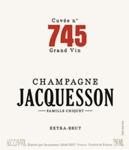 Cuvee 745 Extra Brut Bottle