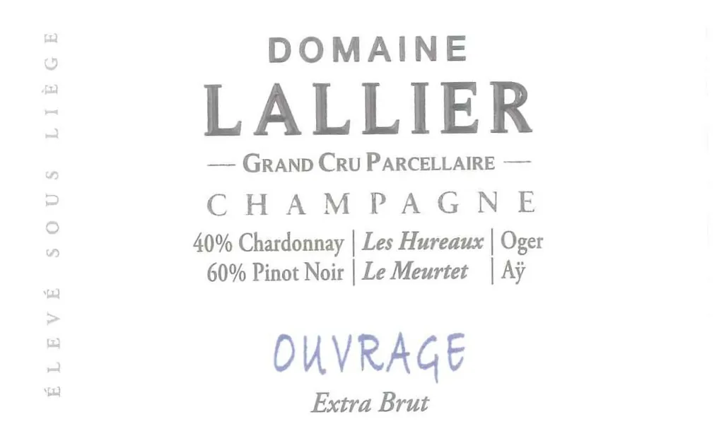 Ouvrage Extra Brut Bottle