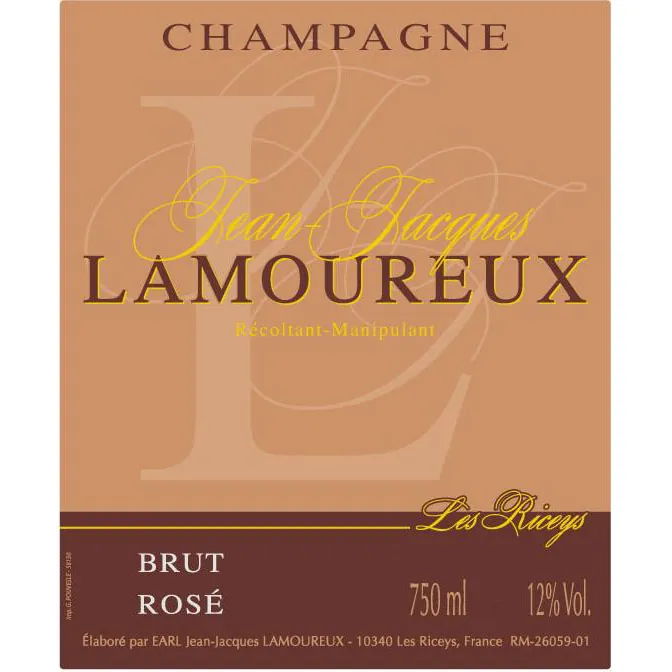 Lamoureux Jean-Jacques Brut Rose Bottle