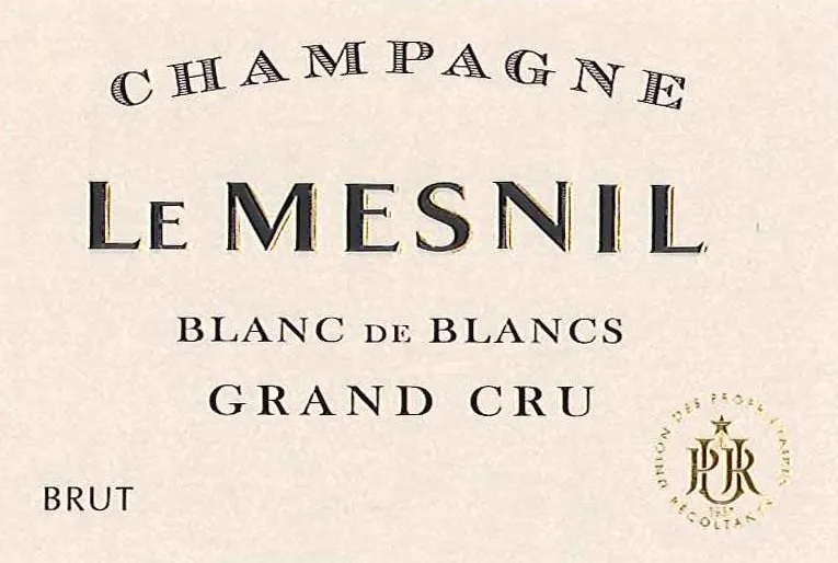 Blanc de Blancs Grand Cru Brut Bottle