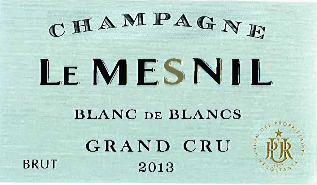 Blanc de Blancs Grand Cru Vintage Brut Bottle