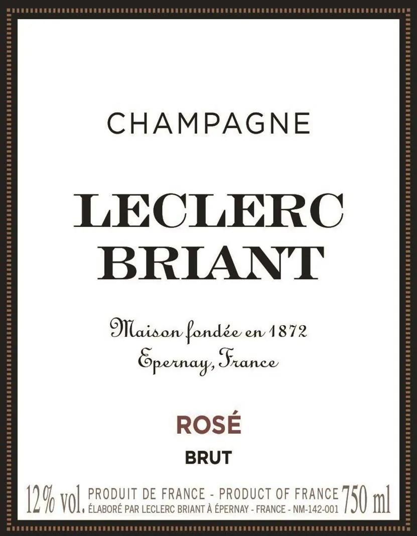 Brut Rose Bottle