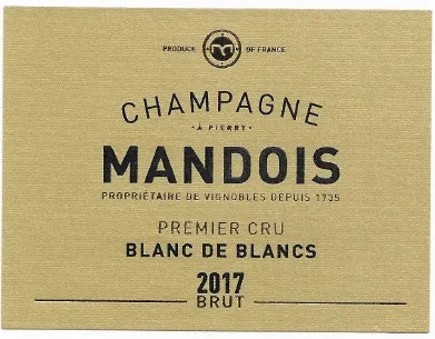 Blanc de Blancs Brut Bottle