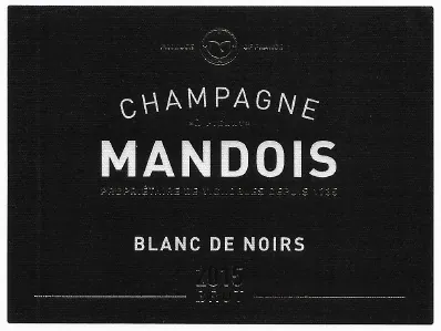 Blanc de Noirs Brut Bottle