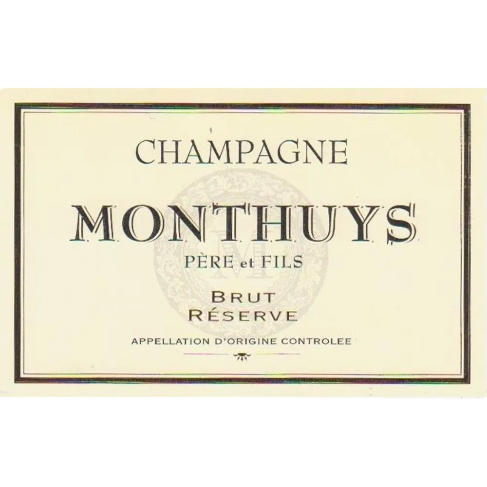 Monthuys Brut Reserve Bottle