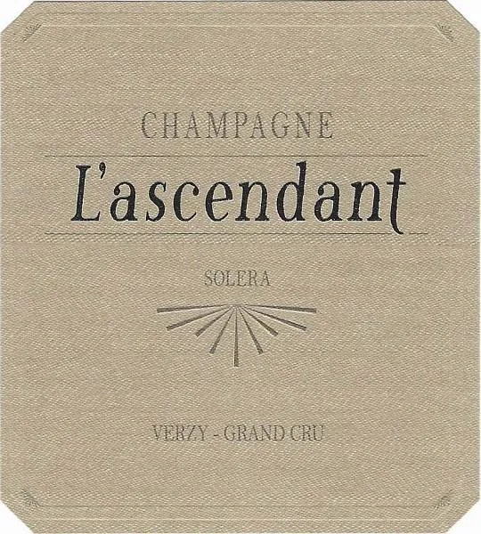 L'Ascendant Solera Extra Brut Bottle