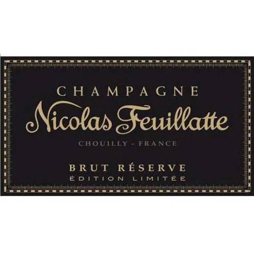 Brut Reserve Gold Compass Special Edition Label Bottle