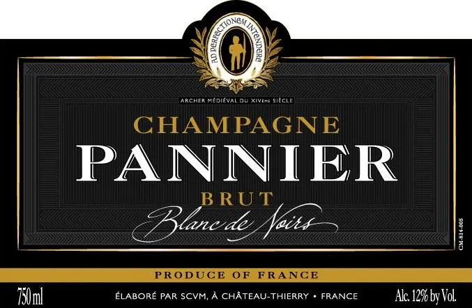 Brut Blanc de Noirs Bottle