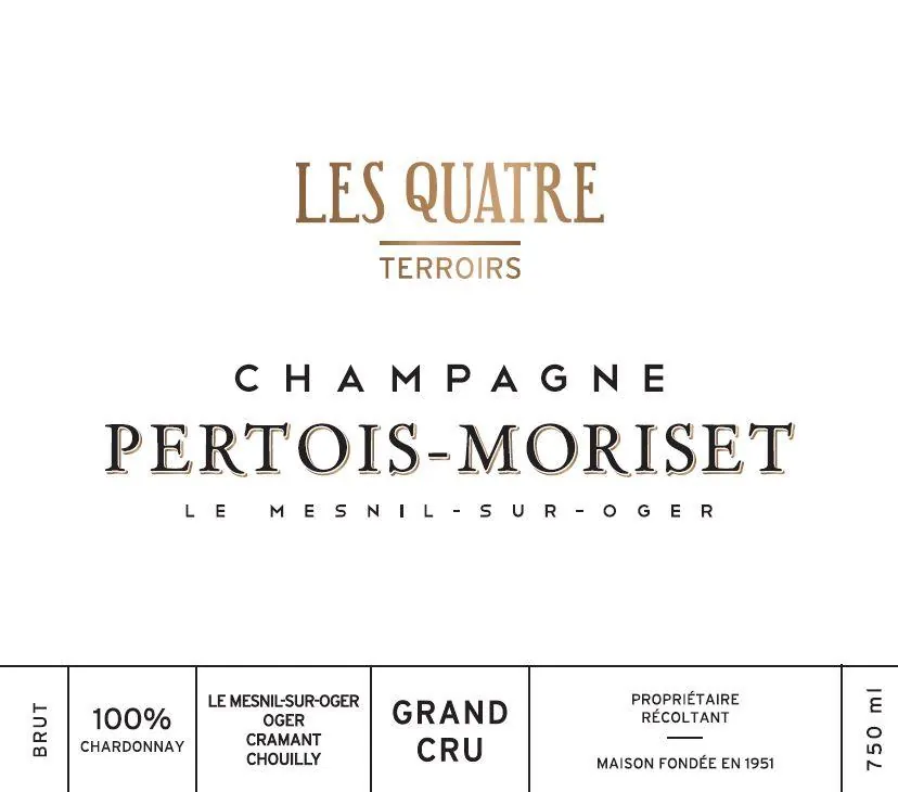 Pertois-Moriset Les Quatre Grand Cru Brut Bottle