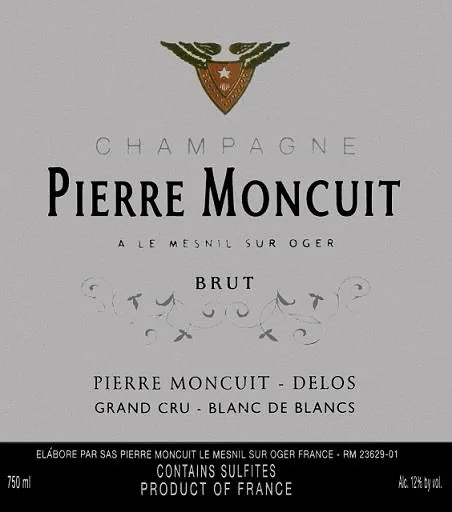 Delos Brut Blanc de Blancs Grand Cru Bottle