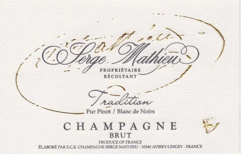 Blanc de Noirs Brut Tradition Bottle
