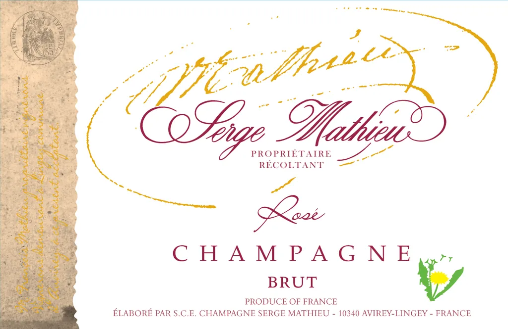 Brut Rose Bottle
