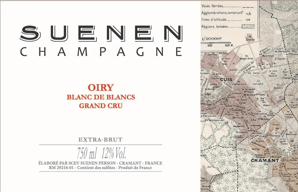 Oiry Blanc de Blancs Grand Cru Extra Brut Bottle
