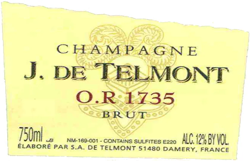 O. R  Grand Cru Brut Bottle