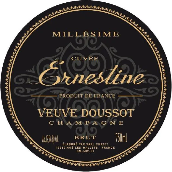 Brut Cuvee Ernestine Millesime Bottle