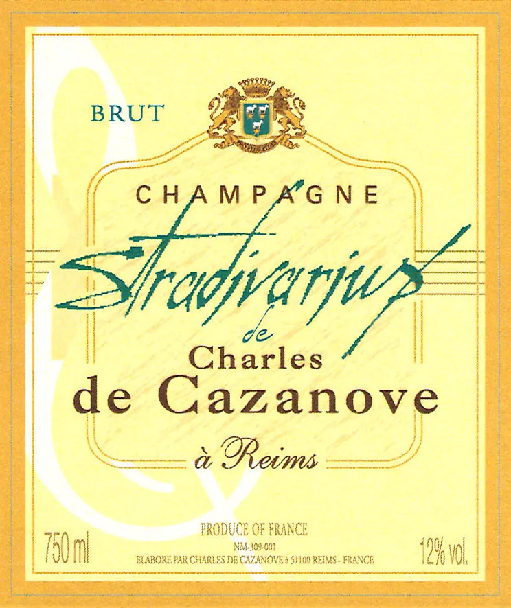 Stradivarius Brut Bottle