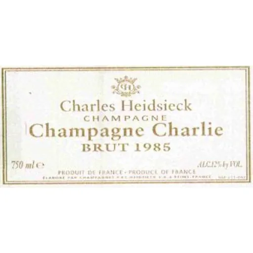 Champagne Charlie Bottle