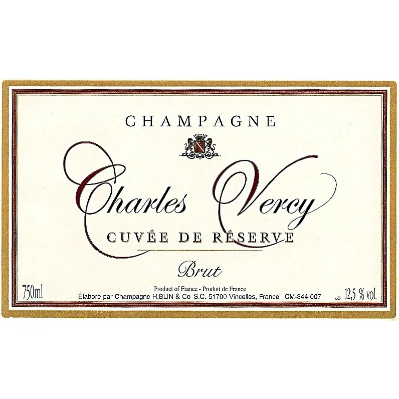 Cuvee de Reserve Brut Bottle