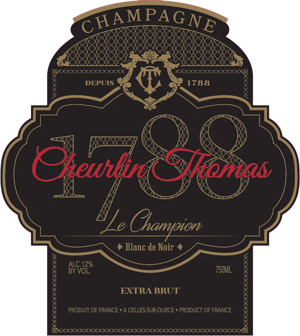 Thomas Le Champion Blanc de Noir Bottle