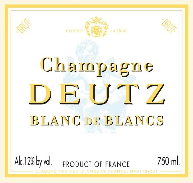Blanc de Blancs Millesime Bottle
