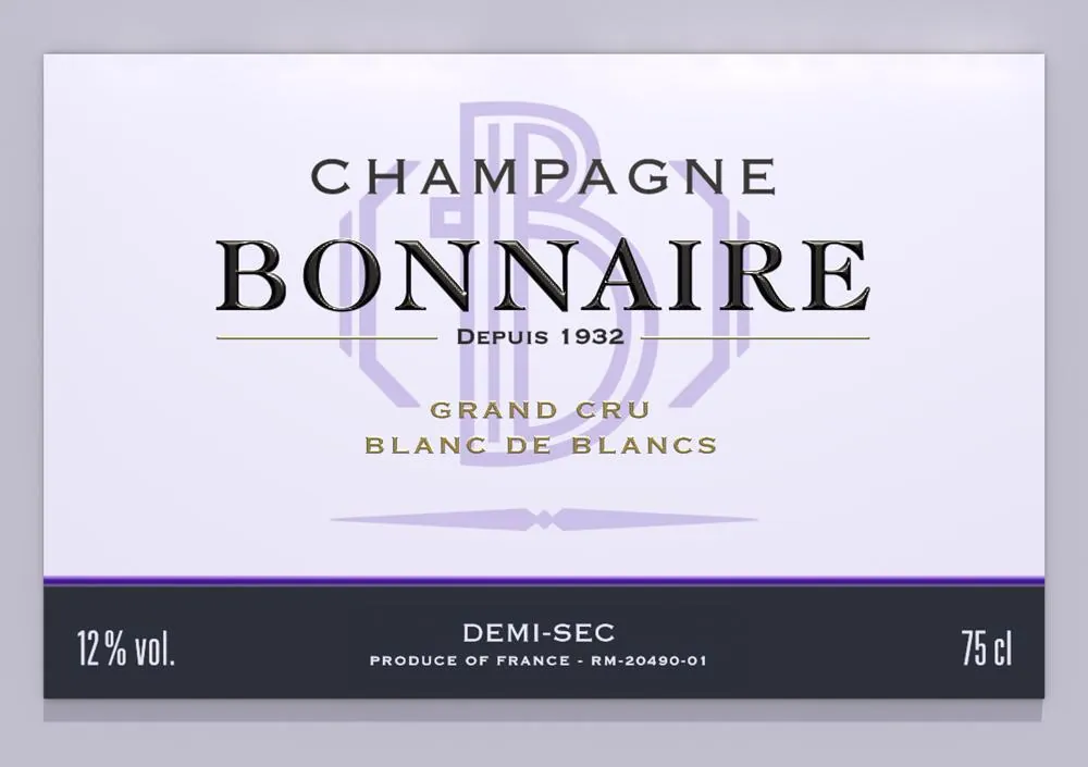 Grand Cru Demi-Sec Blanc de Blancs Bottle