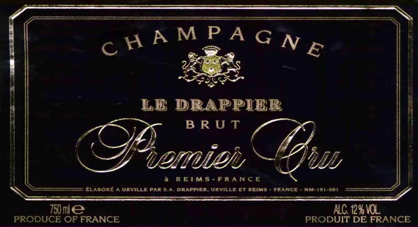 Le Drappier Brut Premier Cru Bottle