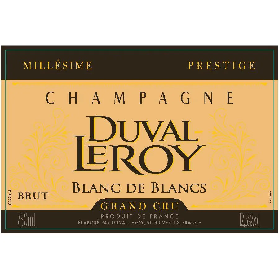 Blanc de Blancs Grand Cru Brut Bottle