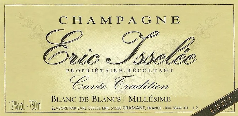 Cuvee Tradition Brut Millesime Blanc de Blancs Bottle