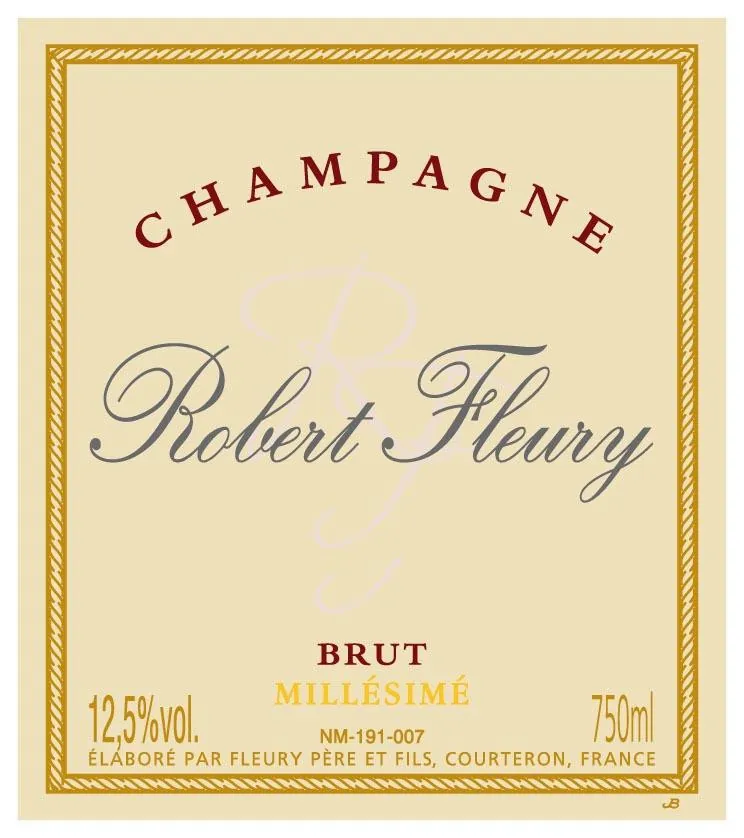 Cuvee Robert Fleury Millesime Bottle