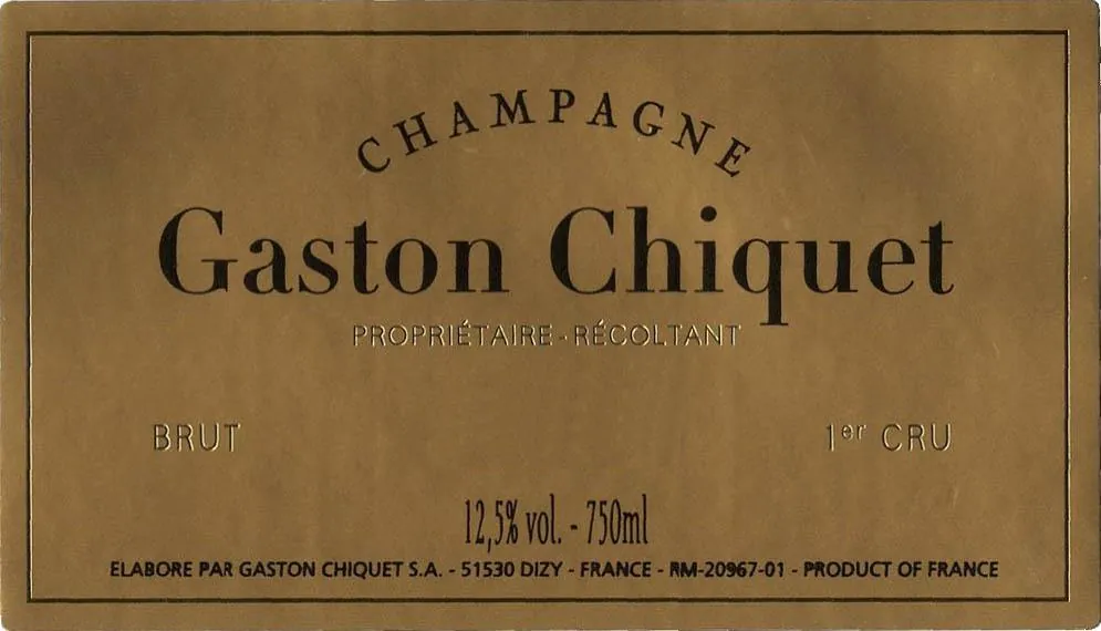Brut Millesime Carte d'Or Bottle