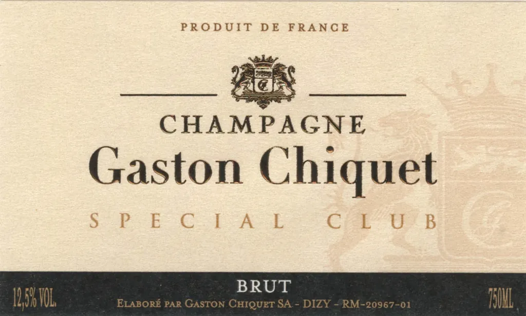 Special Club Brut Millesime Bottle