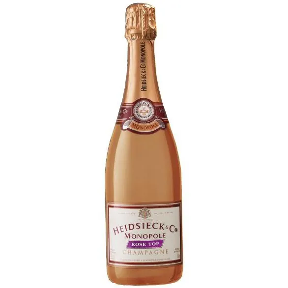 Rose Top Brut Bottle