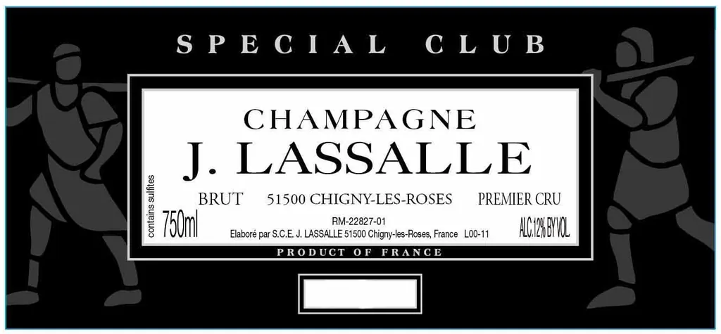 Speciale Club Premier Cru Millesime Brut Bottle