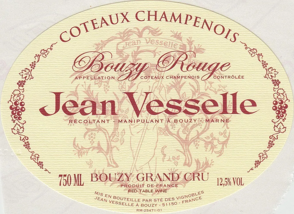 Coteaux Champenois Bouzy Rouge Bottle
