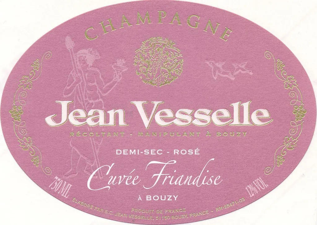 Cuvee Friandise Demi-Sec Rosé Bottle