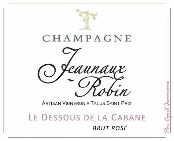 Le Dessous de la Cabane Brut Rose Bottle