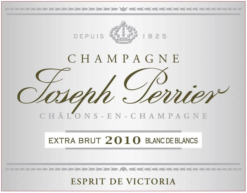 Esprit de Victoria Blanc de Blancs Extra Brut Bottle