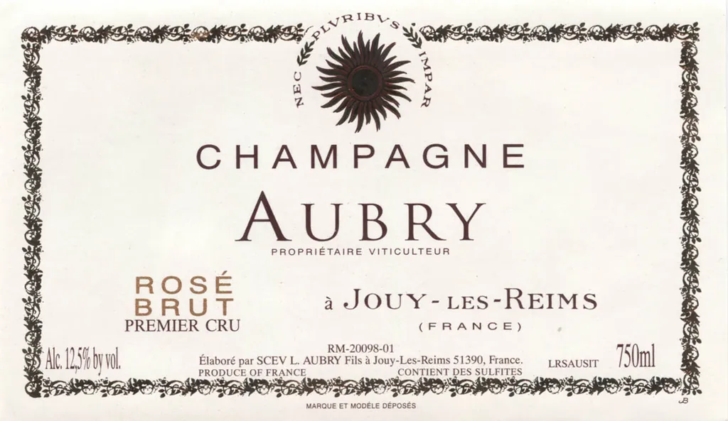 Rose Brut Premier Cru Bottle