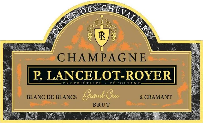 Blancs de Blancs Grand Cru Brut Cuvee des Chevaliers Bottle